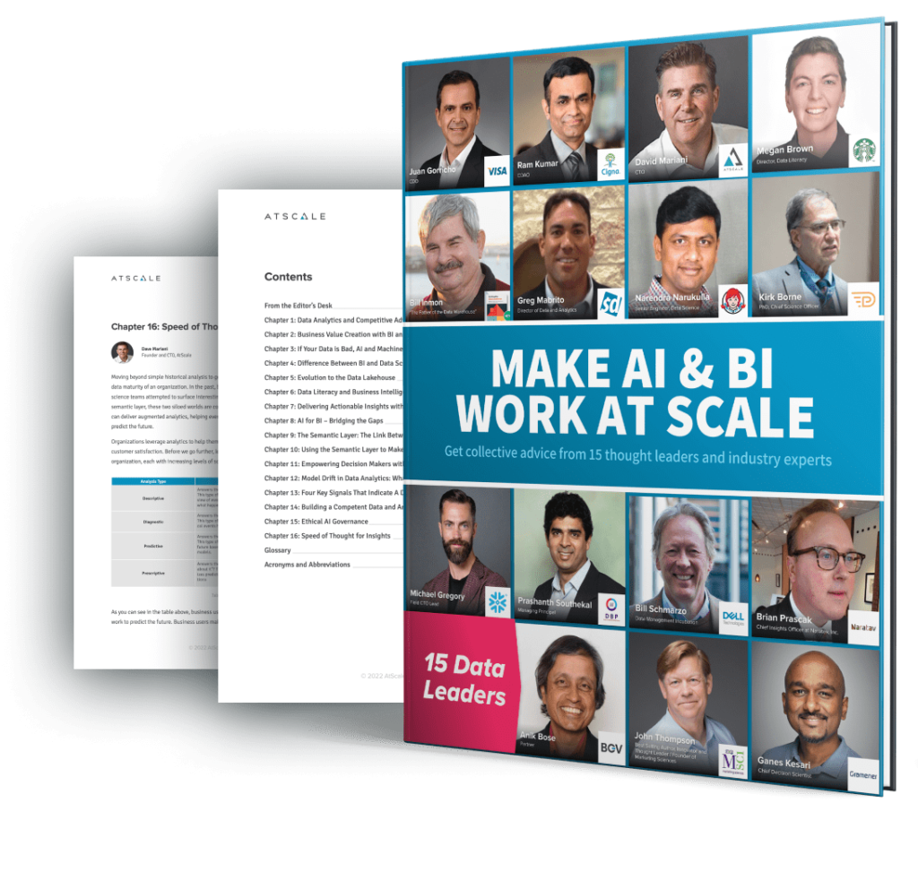 Make AI & BI work at Scale book