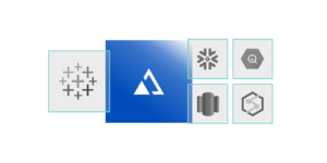 Tableau and AtScale enterprise analysis diagram