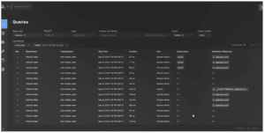 AtScale Design Center - Queries List