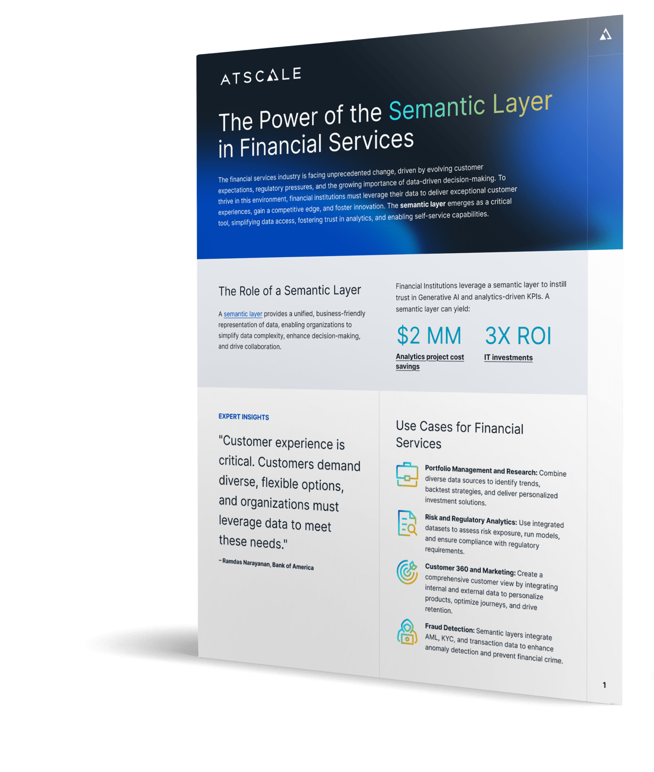 Semantic Layer for Financial Services